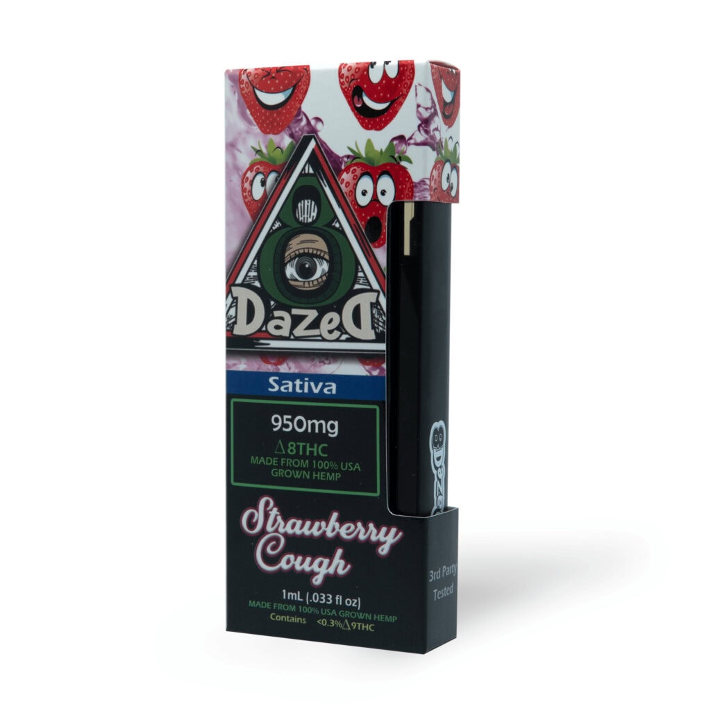 products dazed8 disposables strawberry cough 1g delta 8 disposable 28978881200334