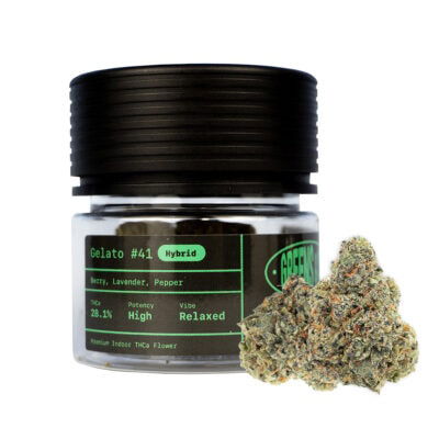 Gelato 41 THCa Flower Jar