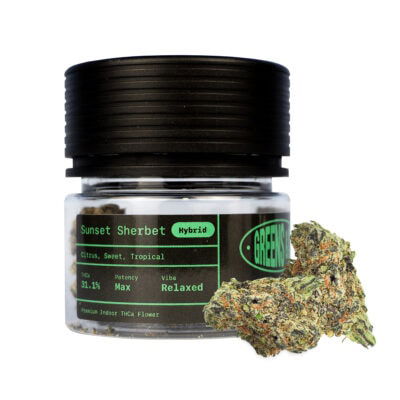 Sunset Sherbet THCa Flower Jar