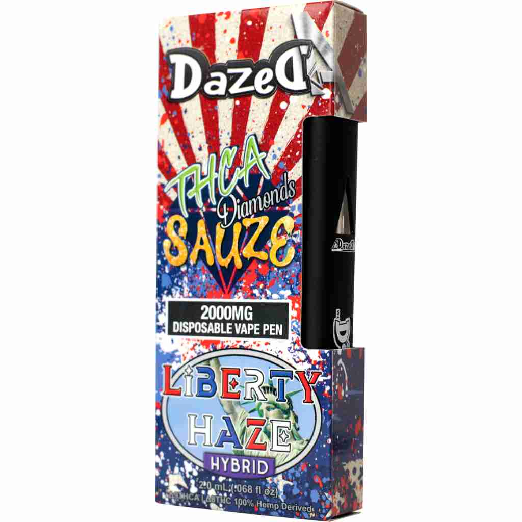 Dazed THCa Diamonds Sauze Disposable Vape Pen 2g | D8 Super