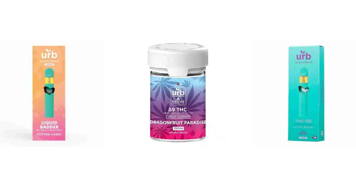 Urb offers three different types of cbd vape cartridges, available at discounted prices with coupon codes.