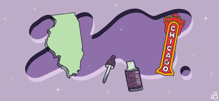 is delta 8 legal in Illinois