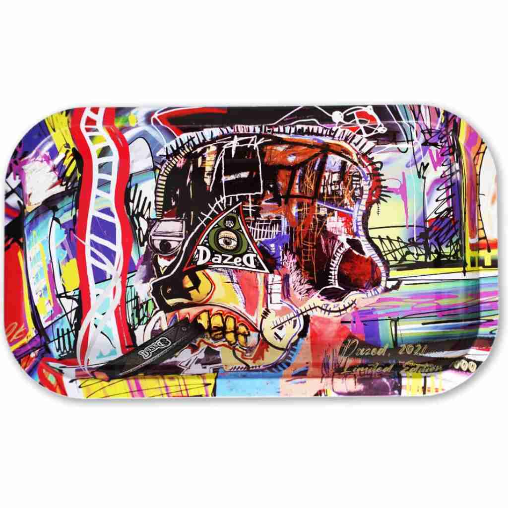 Dazed Rolling Tray Basquiat