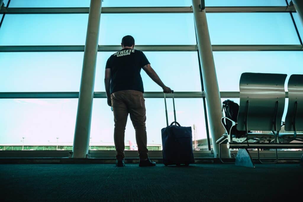 Travelling with Delta 8 in Airport