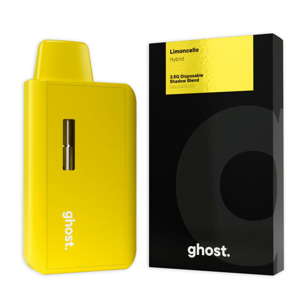 Ghost Shadow Blend Disposables 3.5g Lemoncello
