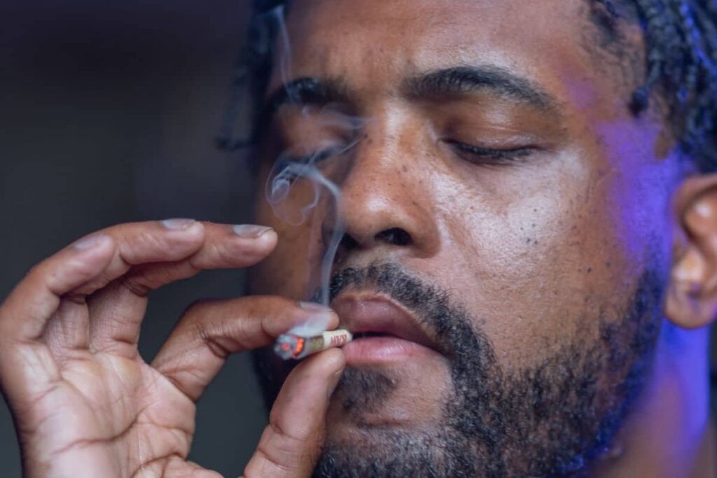 A man enjoying cerebral high