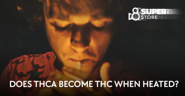 Does THCa become THC when heated?