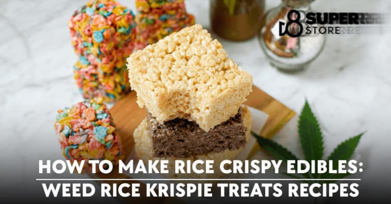 How to make weed rice treats recipes using delta 8 THC.