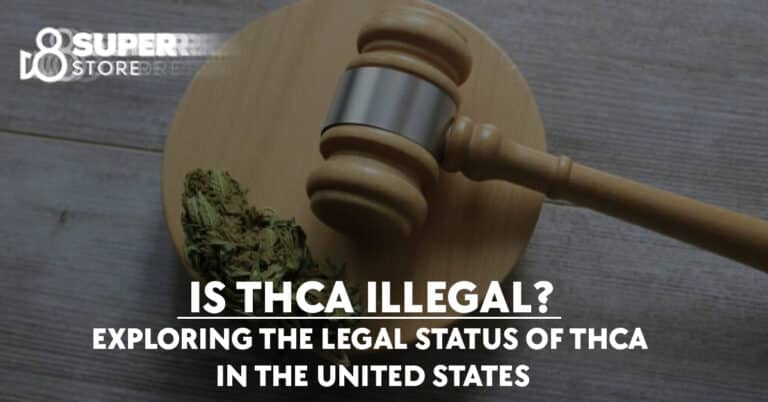 Exploring THCa's legal status in the United States.
