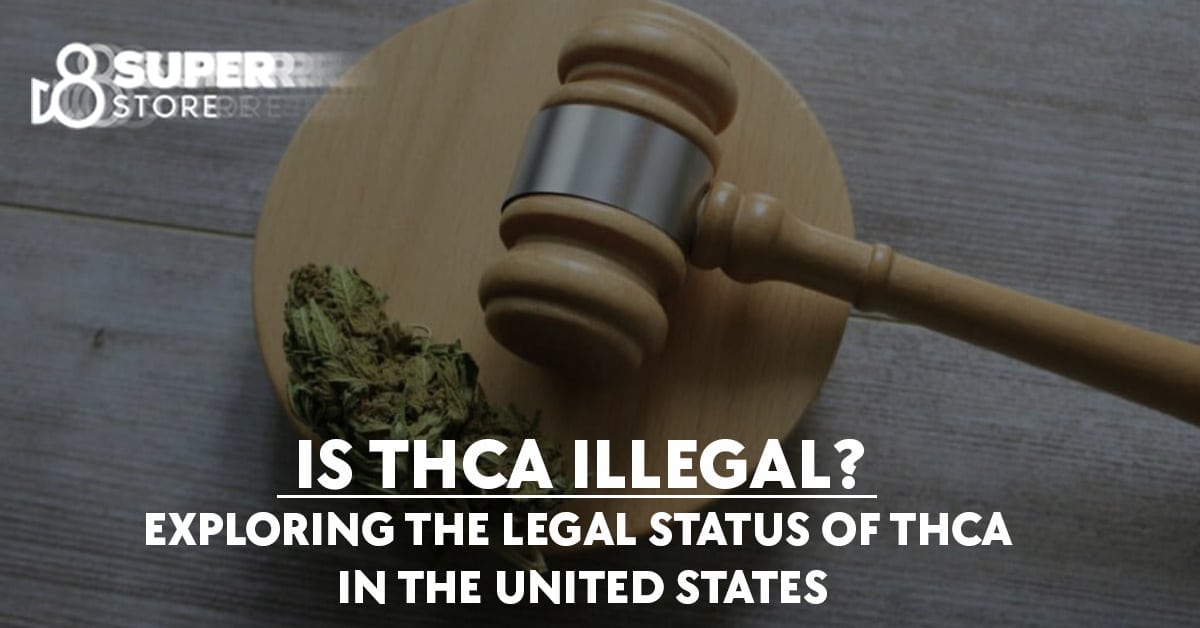 Exploring THCa's legal status in the United States.