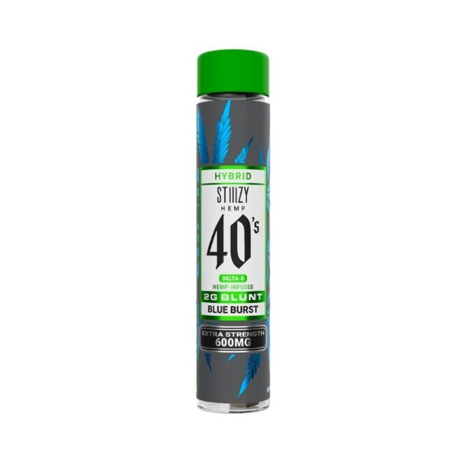 STIIIZY Hemp Delta-8 Pre Roll Blunts (2g) - Blue Burst