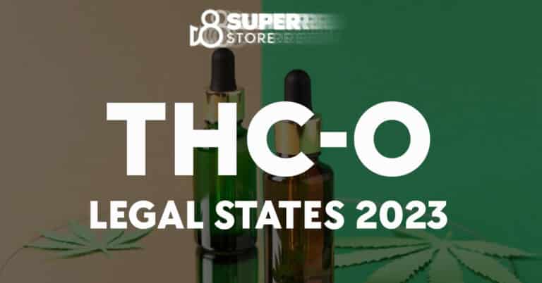 Delta-8 THC legality in states by 2023.