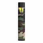 A camouflage Official STIIIZY Vape Pen & Battery (Starter) with a yellow light.
