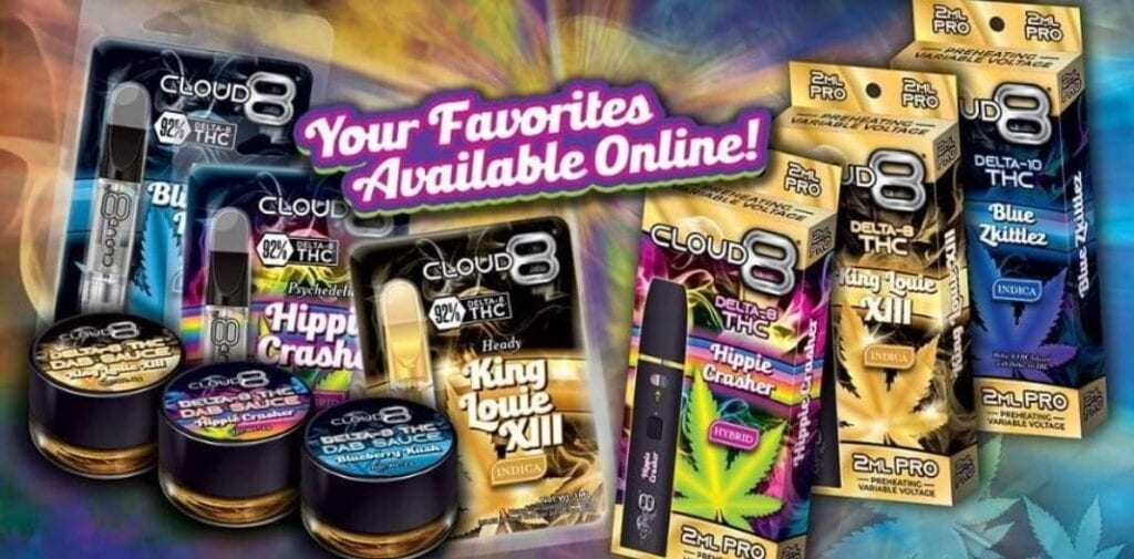 Cloud 8 Vape Products