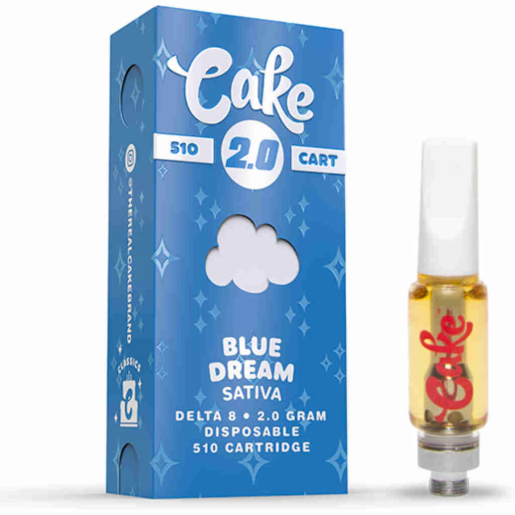 cake 2g D8 cartridge blue dream