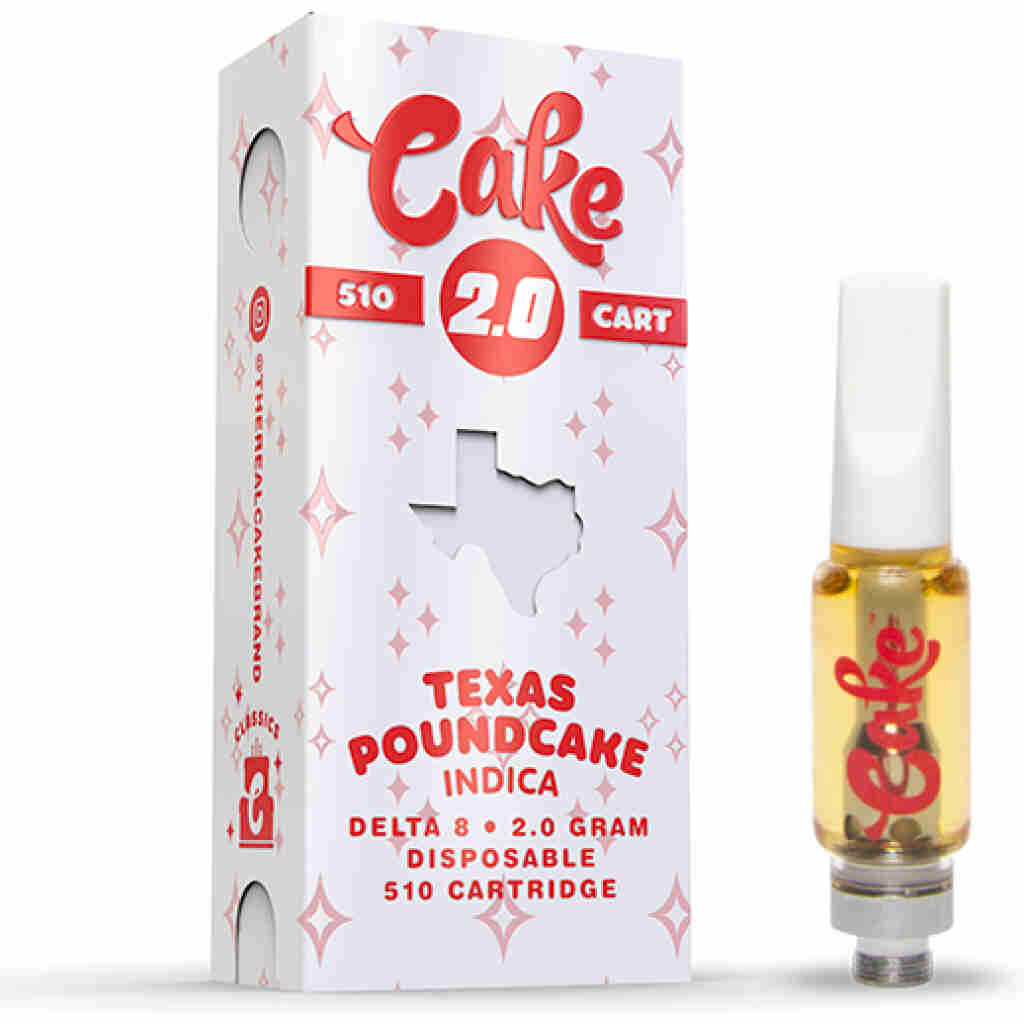 cake 2g D8 cartridge texas poundcake