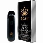 3CHI Platinum Delta 8 Disposable Vape Pens (2g) - Strawberry Cough