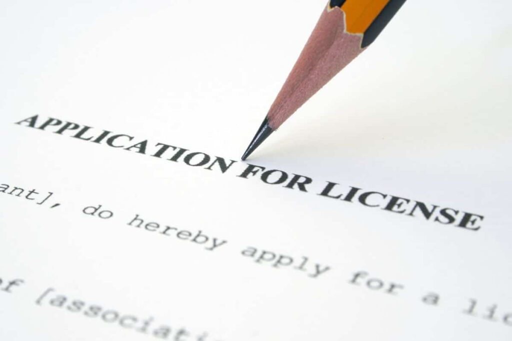 License Application for Selling Delta 8 Products