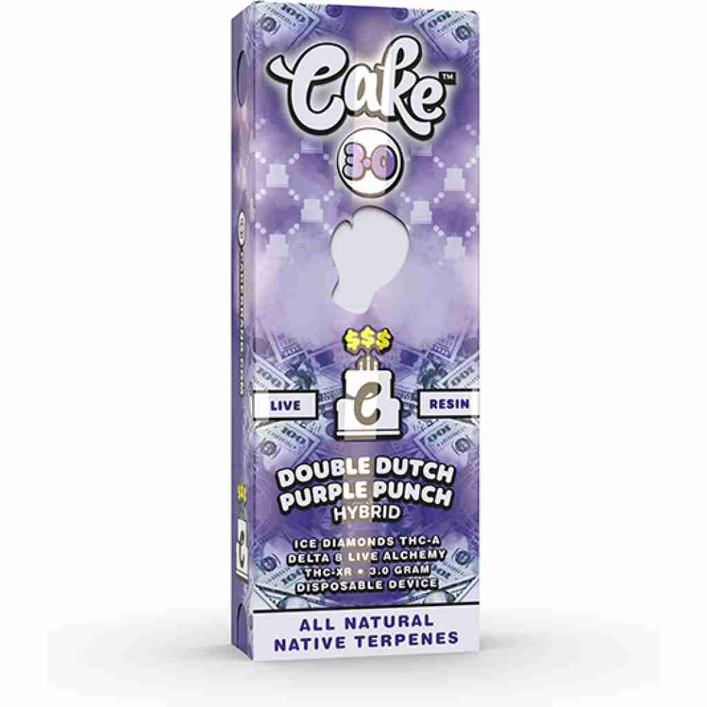 cake money line vape double dutch purple punch