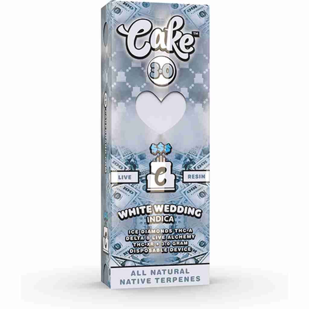 cake money line vape white wedding