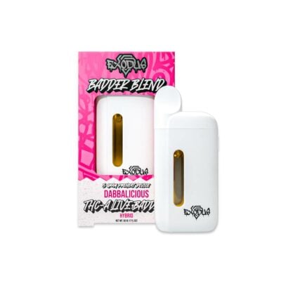 exodus badder blend thca disposable 5g dabbalicious