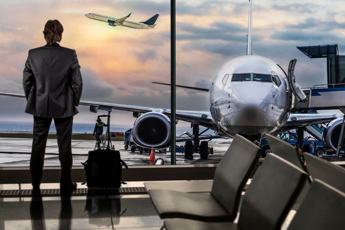 A guy flying with Delta 8 in an international flight A guy flying with Delta 8 in an international flight