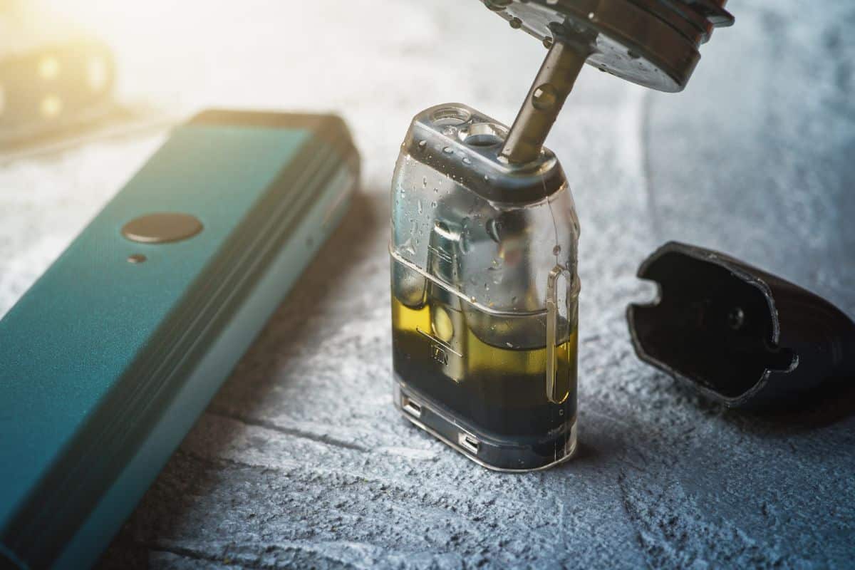 Refilling Vape Cartridge