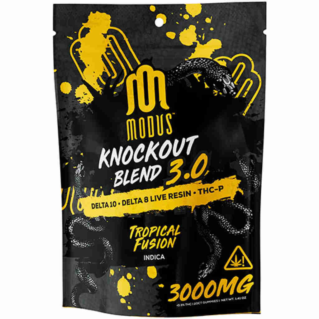 modus knockout gummies v3 3000mg tropical fusion