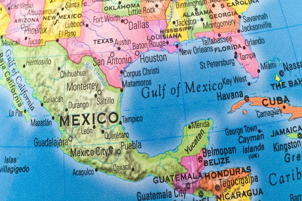 Central and South America Map Central and South America Map