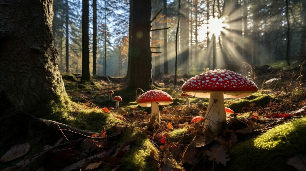 Amanita Muscaria Mushrooms