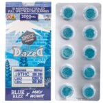 BRIXZ PHARM Delta-9 THC Full Spectrum CBD Gummies 2000mg 10pc - Blue Razz x Maui Wowie