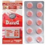 BRIXZ PHARM Delta-9 THC Full Spectrum CBD Gummies 2000mg 10pc - Strawberry x Strawberry Cough