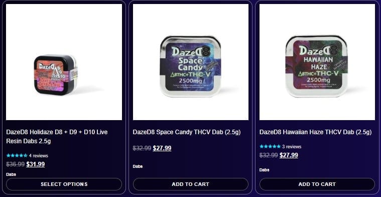 Concentrate Dabs for Sale