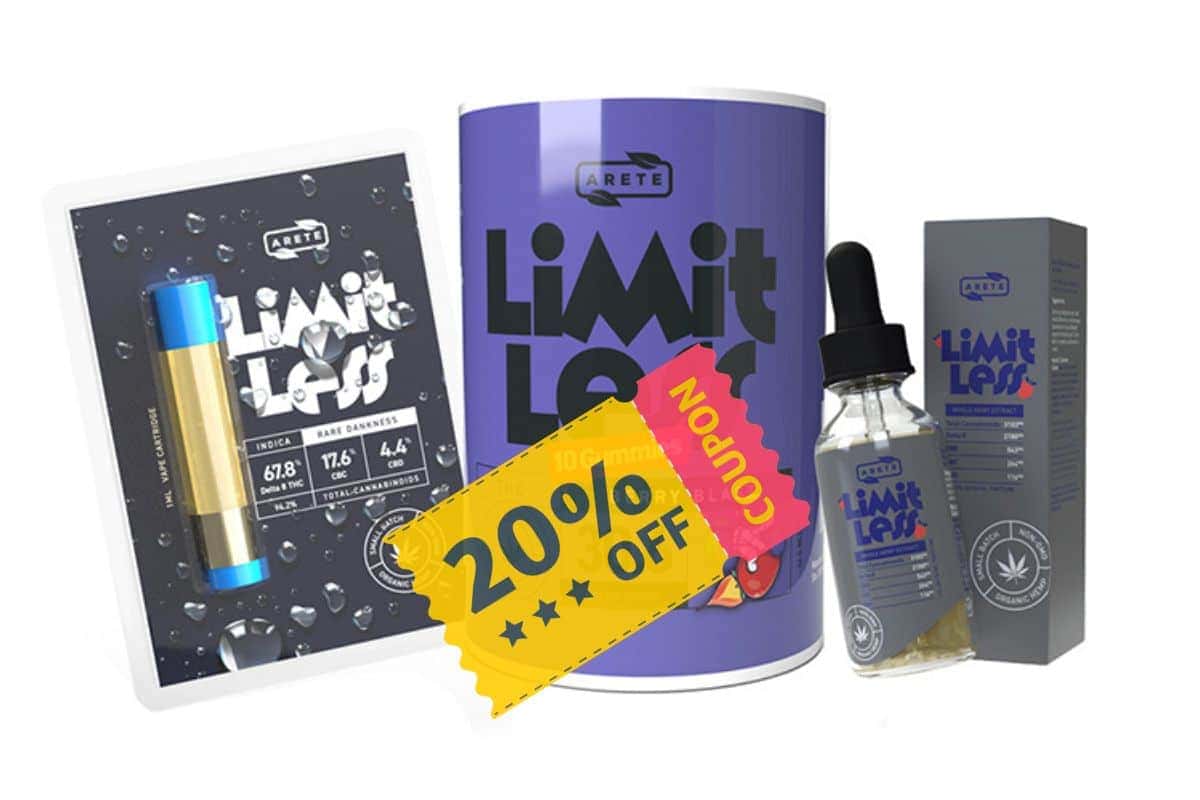 Coupon and discount codes for arete hemp vape products