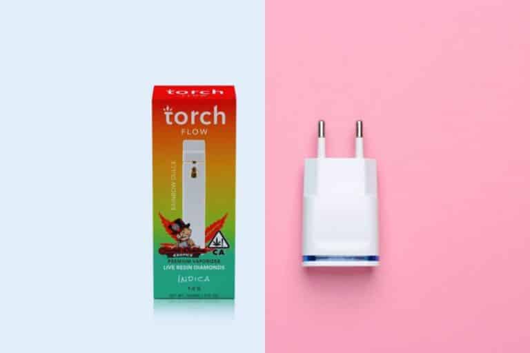 Torch diamond vape and it's charger