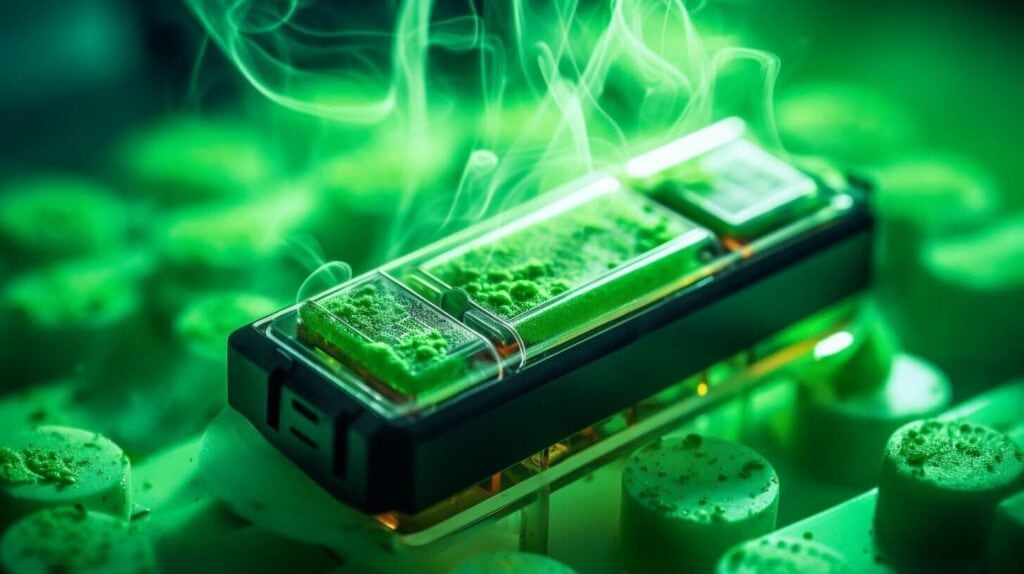 esco bars vape thc content