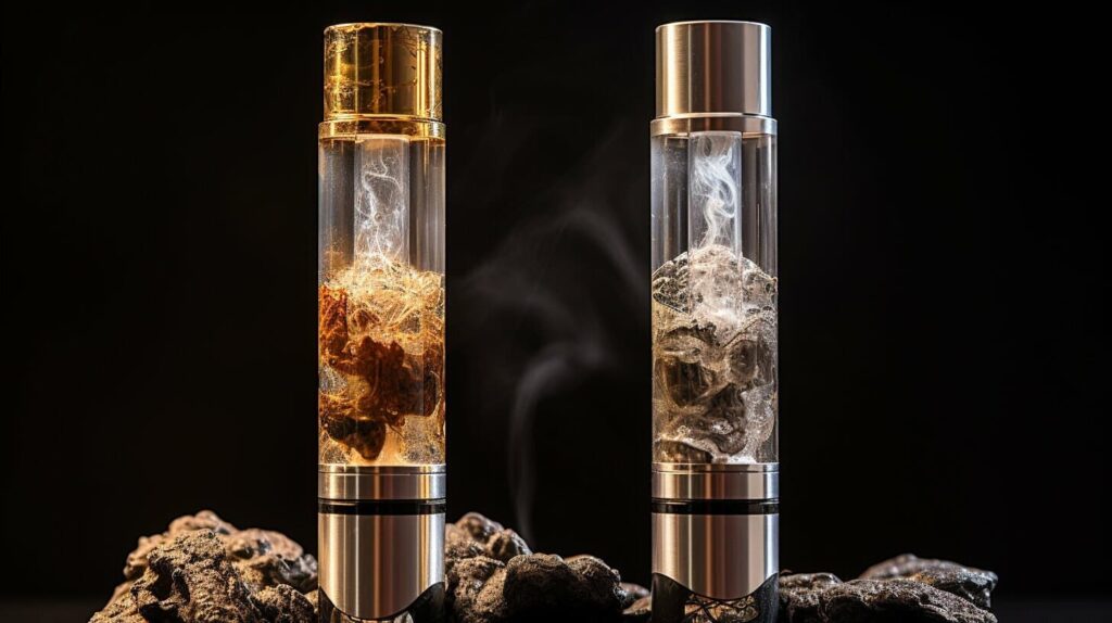 live resin vs oil cart