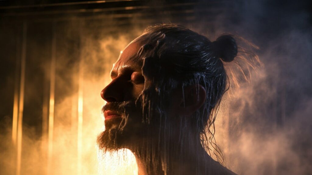 shower after drugs