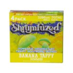 Banana Taffy Shrumfuzed Nootropic Mushroom Gummies 4 Piece