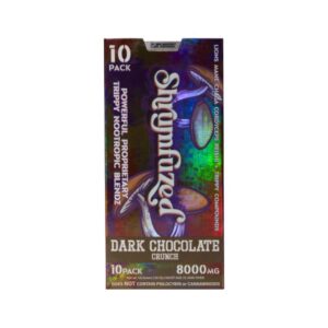 Dark Chocolate Crunch Shrumfuzed Nootropic Mushroom Gummies 10pc