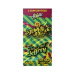 HiXotic Trap'd Out Jeffrey Vape Cartridges 2g Zombie OG