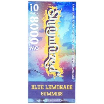 Shrumfuzed Nootropic Mushroom Gummies 10pc - Blue Lemonade