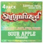 Shrumfuzed Nootropic Mushroom Gummies 4 Piece - Sour Apple