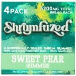 Shrumfuzed Nootropic Mushroom Gummies 4 Piece - Sweet Pear