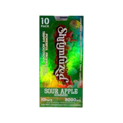 Sour Apple Shrumfuzed Nootropic Mushroom Gummies 10pc