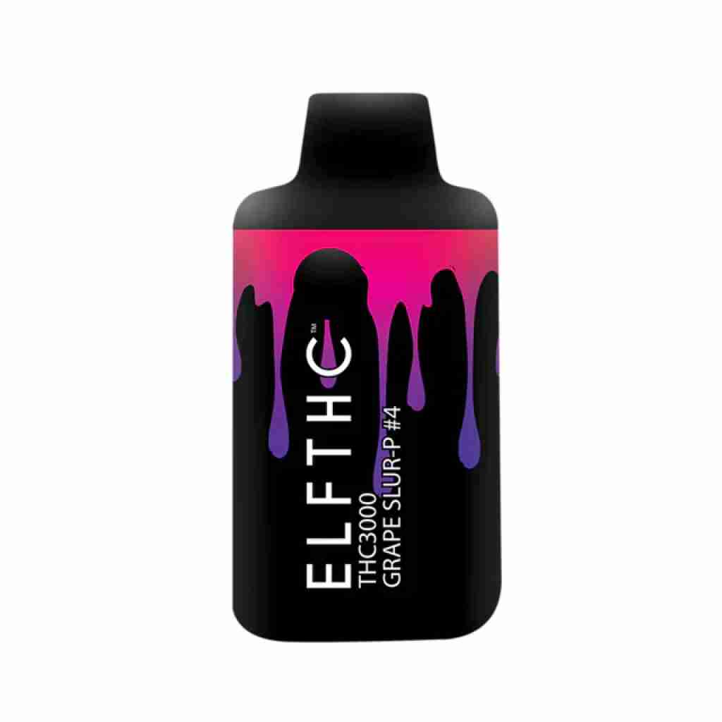 elf thc 3000 limited edition disposables grape slur p