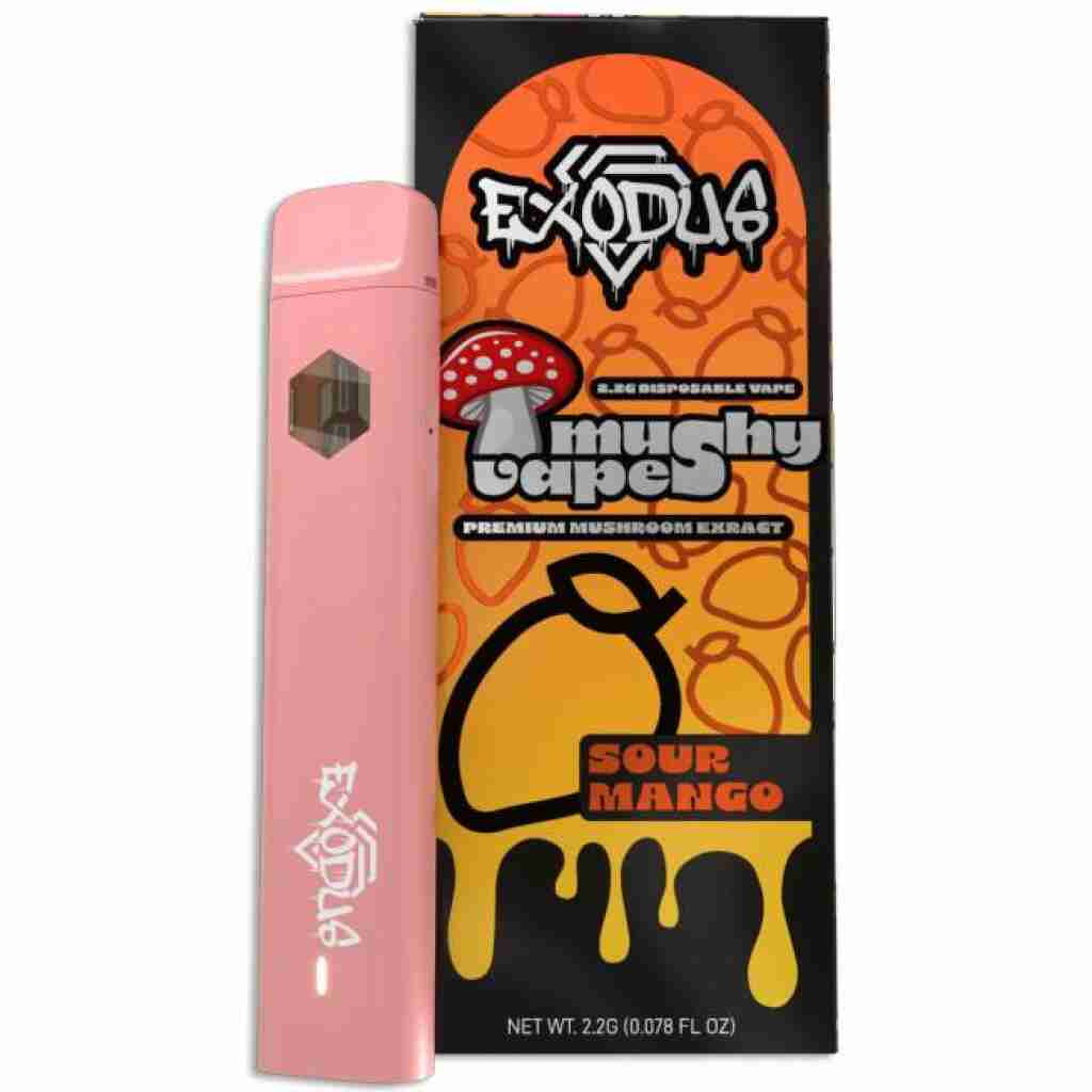 Exodus Mushy Vape Disposable Vape 2.2g Sour Mango