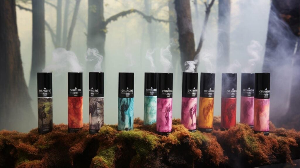 ghost dispoable vape flavors