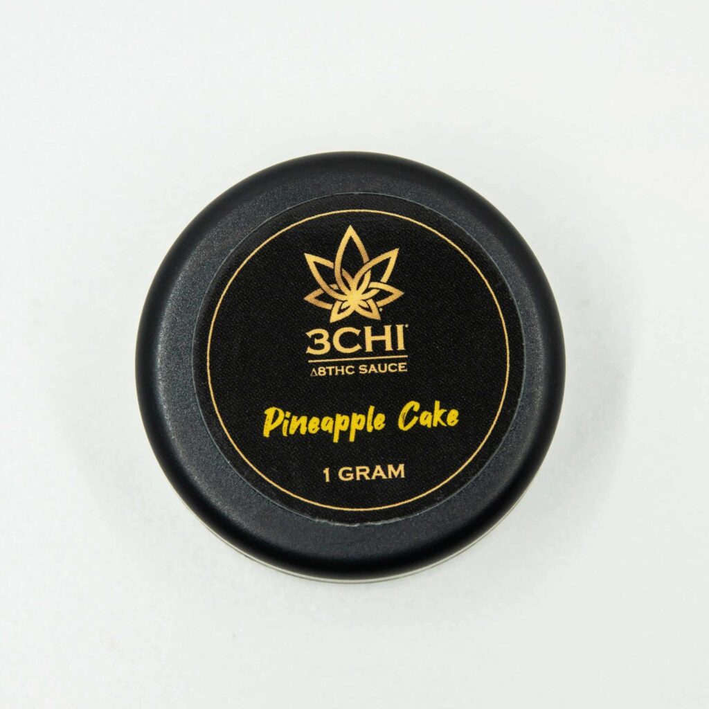 3CHI Delta-8 THC CDT Sauce 1g pineapple cake