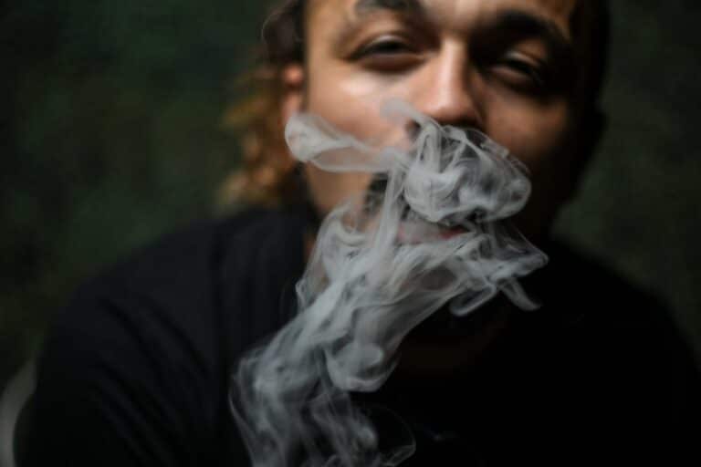 A guy not getting high even after smoking weed